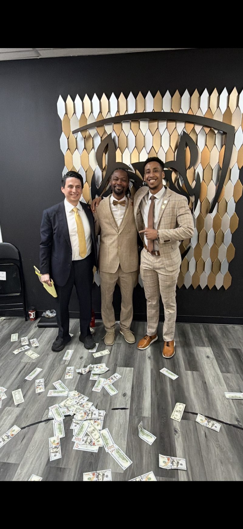 Elevate team members celebrating success